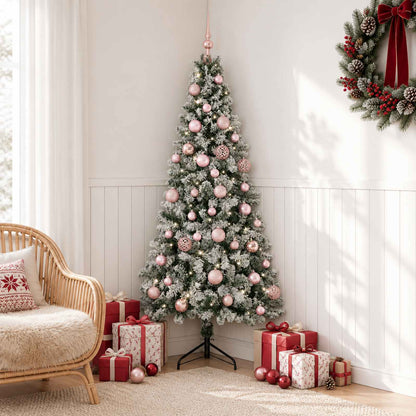 Artificial Christmas Tree with Bauble 150 cm 150 LEDs