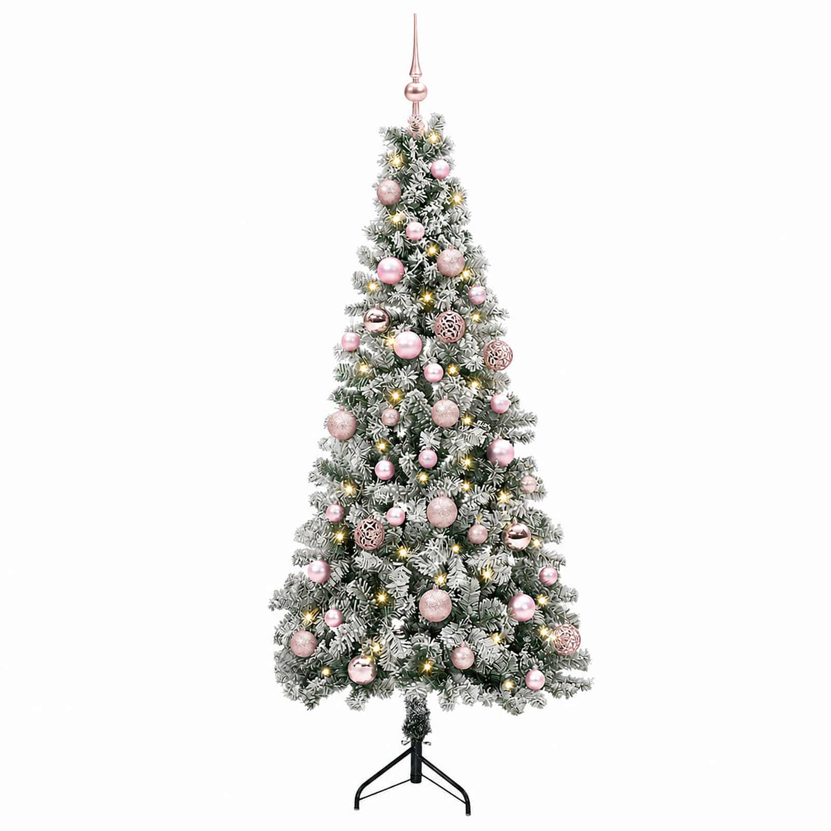 Artificial Christmas Tree with Bauble 150 cm 150 LEDs