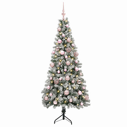 Artificial Christmas Tree with Bauble 150 cm 150 LEDs
