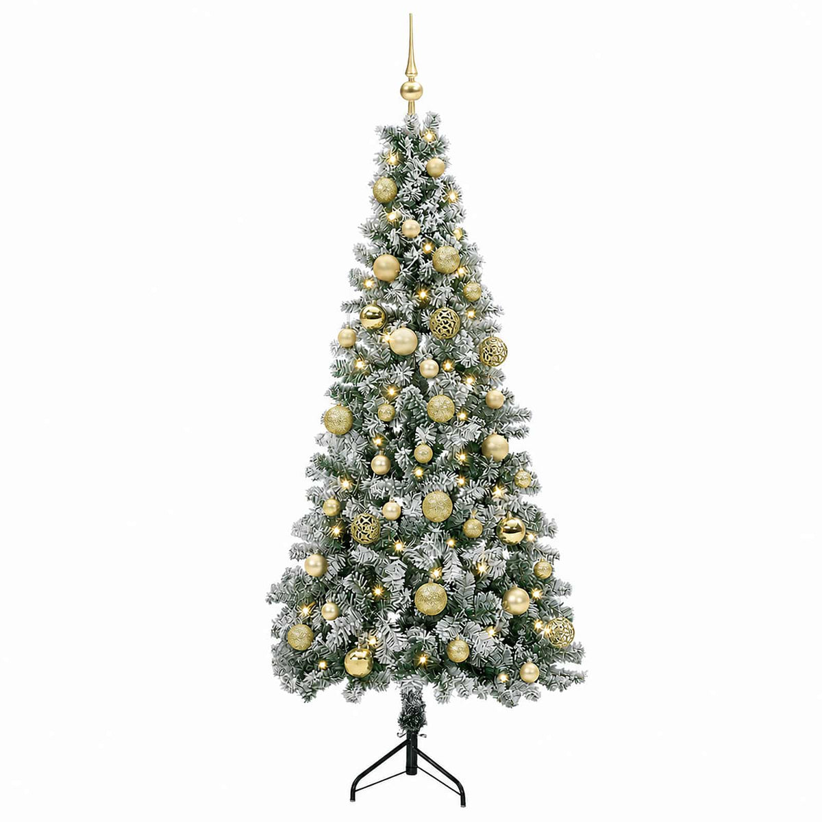 Artificial Christmas Tree with Bauble 150 cm 150 LEDs