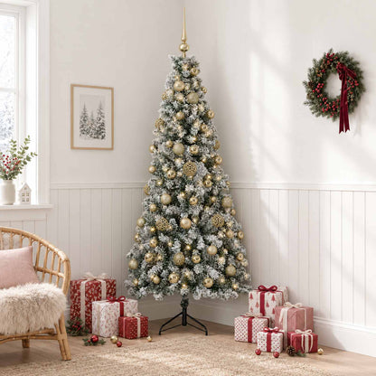 Artificial Christmas Tree with Bauble 240 cm 300 LEDs