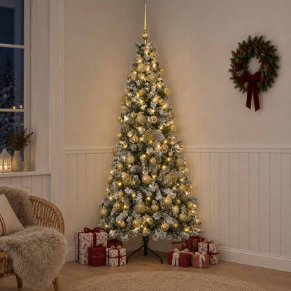 Artificial Christmas Tree with Bauble 240 cm 300 LEDs