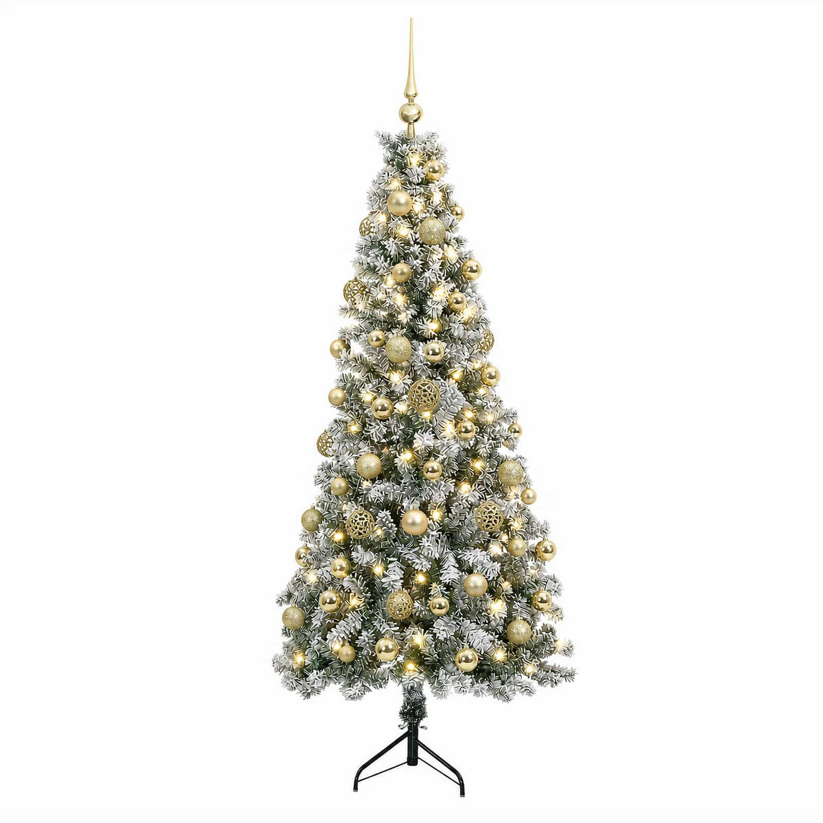 Artificial Christmas Tree with Bauble 210 cm 300 LEDs