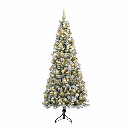 Artificial Christmas Tree with Bauble 240 cm 300 LEDs