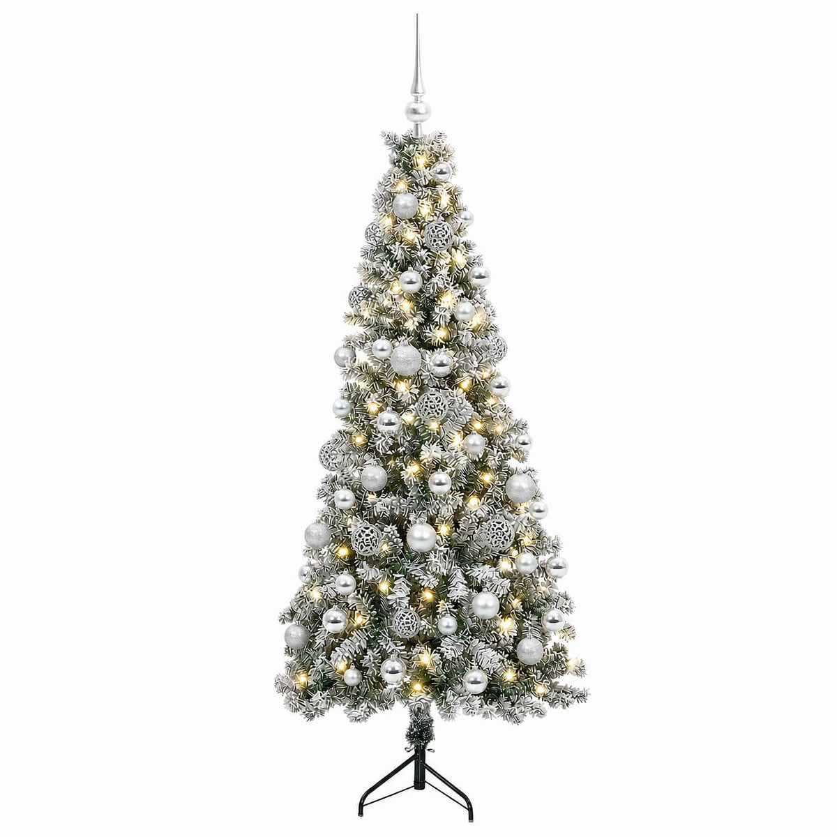 Artificial Christmas Tree with Bauble 240 cm 300 LEDs
