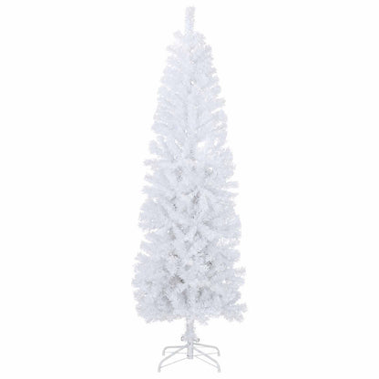 Artificial Slim Christmas Tree 240 cm 300 LEDs Warm White