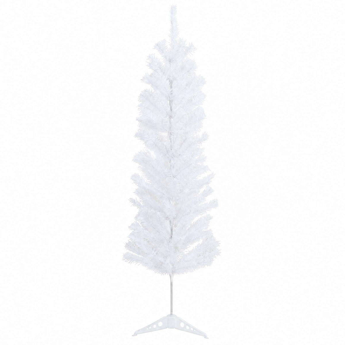 Artificial Slim Christmas Tree with Bauble 150 cm 150 LEDs