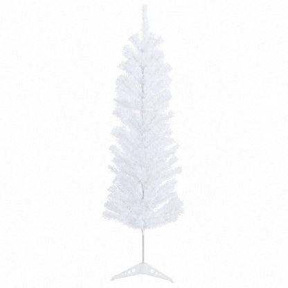 Artificial Slim Christmas Tree with Bauble 150 cm 150 LEDs