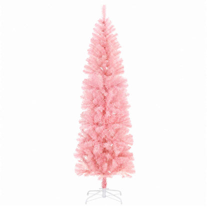 Artificial Slim Christmas Tree with Bauble 180 cm 300 LEDs