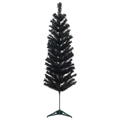 Artificial Slim Christmas Tree with Bauble 150 cm 150 LEDs
