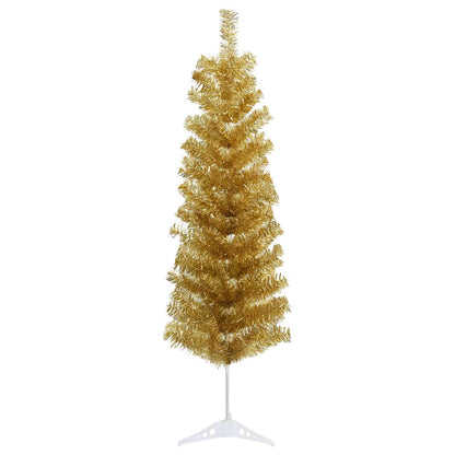Artificial Slim Christmas Tree with Bauble 150 cm 150 LEDs