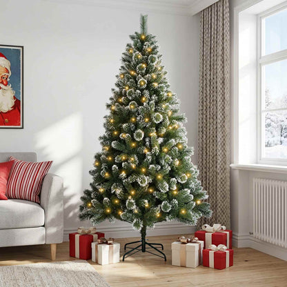 Artificial Christmas Tree 120 cm 150 LEDs Warm White
