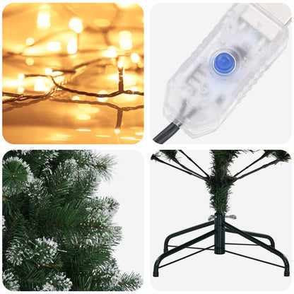 Artificial Christmas Tree 120 cm 150 LEDs Warm White