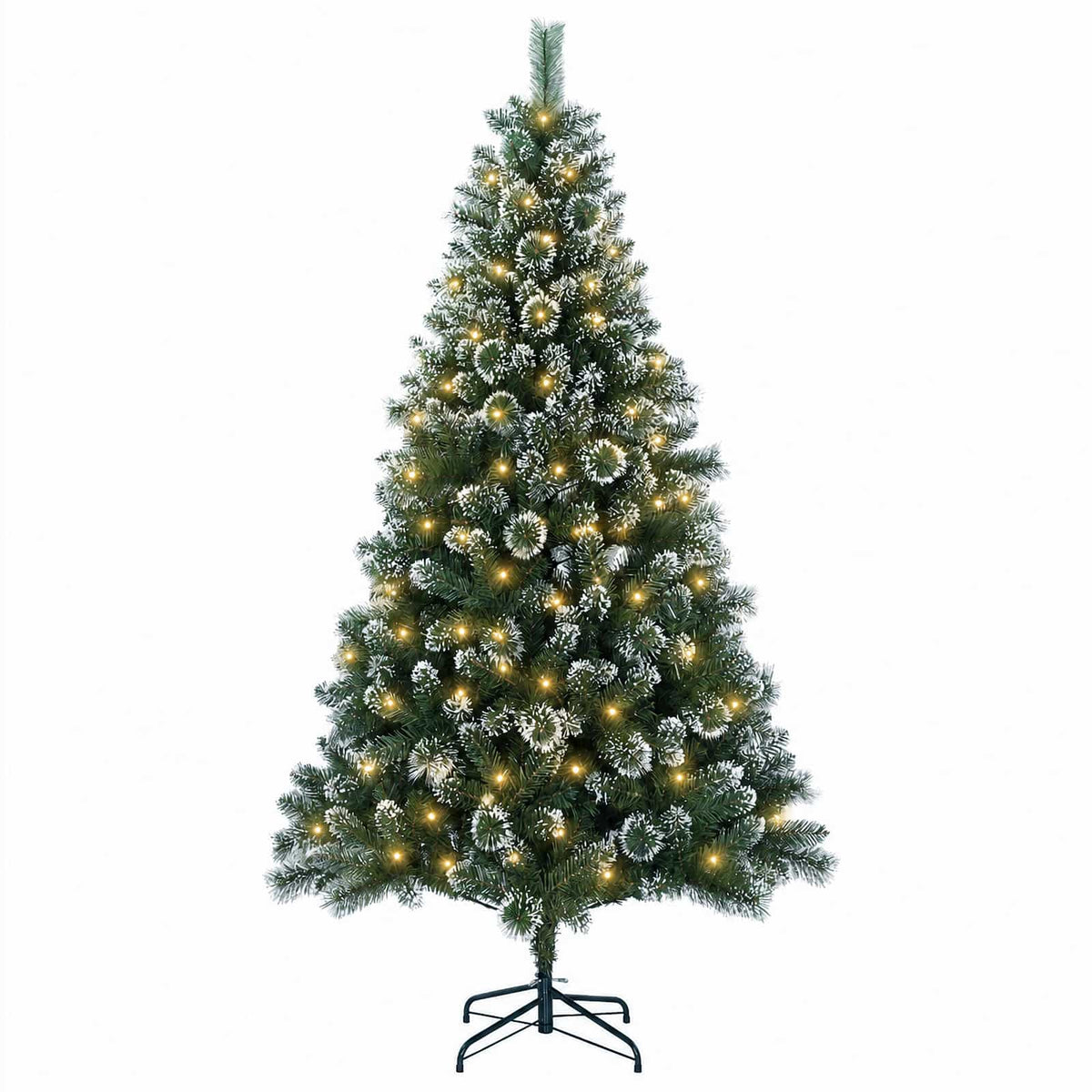 Artificial Christmas Tree 120 cm 150 LEDs Warm White