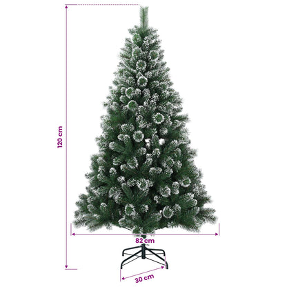 Artificial Christmas Tree 120 cm 150 LEDs Warm White