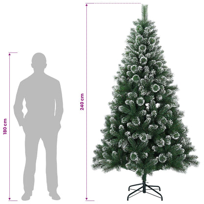 Artificial Christmas Tree 240 cm 300 LEDs Warm White