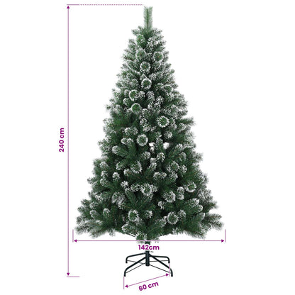 Artificial Christmas Tree 240 cm 300 LEDs Warm White