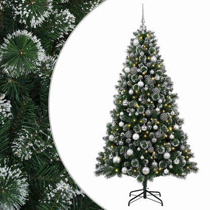 Artificial Christmas Tree with Bauble 210 cm 300 LEDs