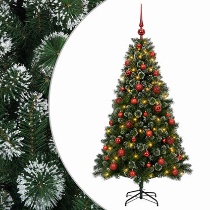 Artificial Christmas Tree with Bauble 120 cm 150 LEDs