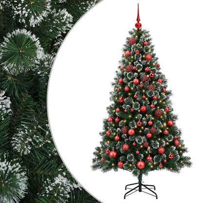 Artificial Christmas Tree with Bauble 210 cm 300 LEDs
