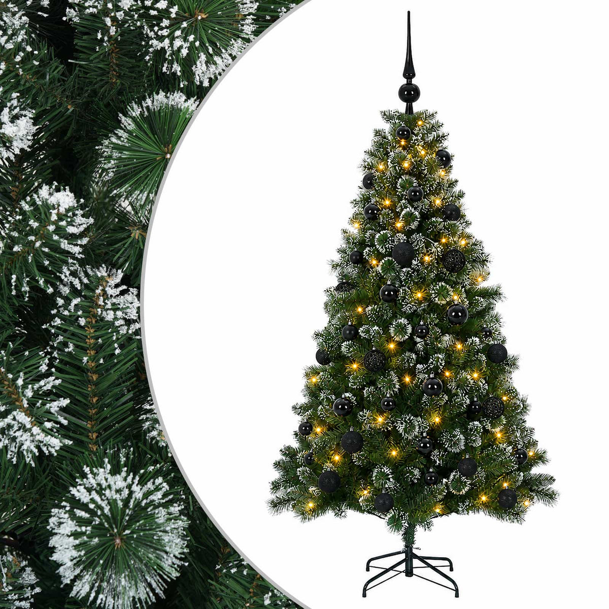 Artificial Christmas Tree with Bauble 120 cm 150 LEDs