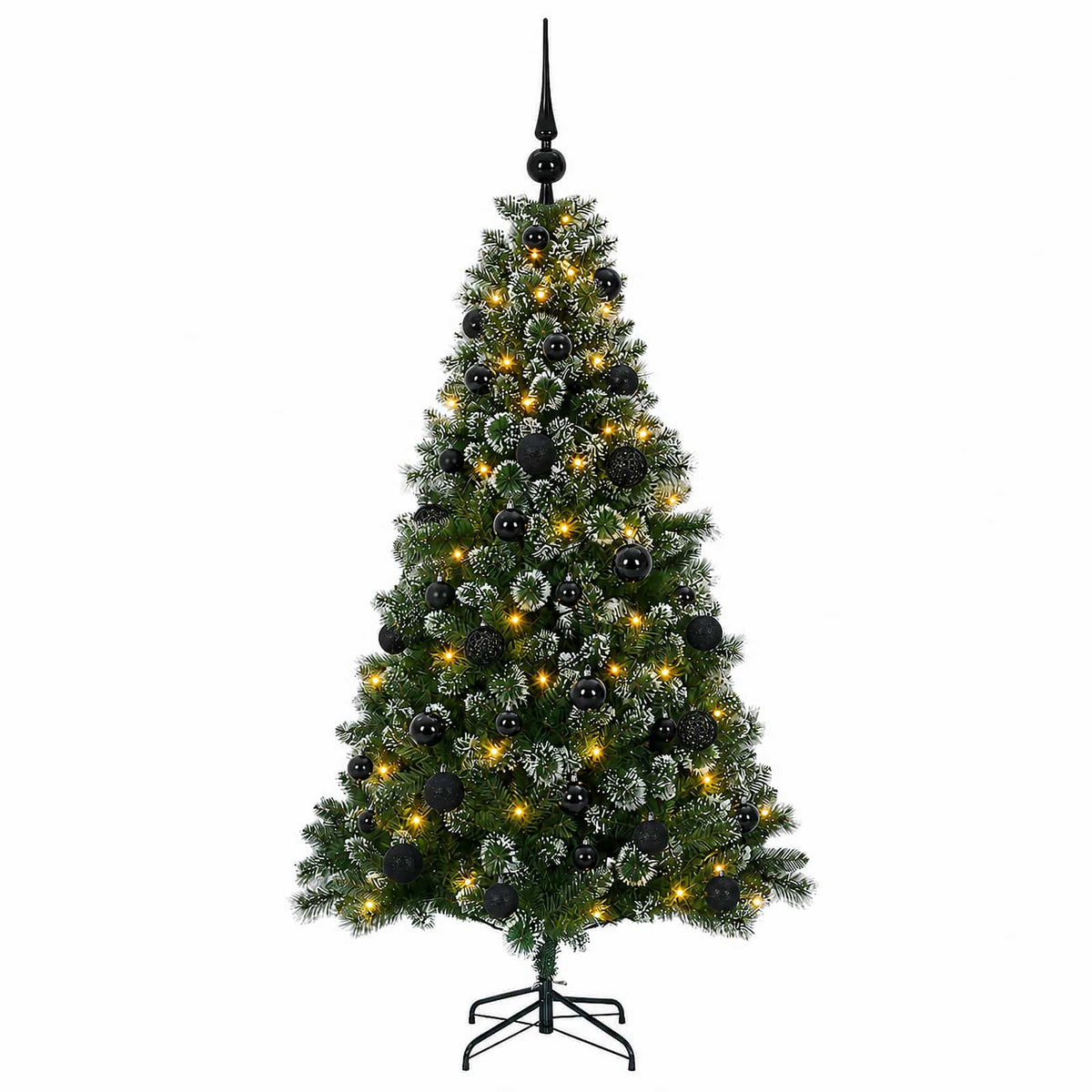 Artificial Christmas Tree with Bauble 120 cm 150 LEDs