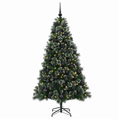 Artificial Christmas Tree with Bauble 210 cm 300 LEDs