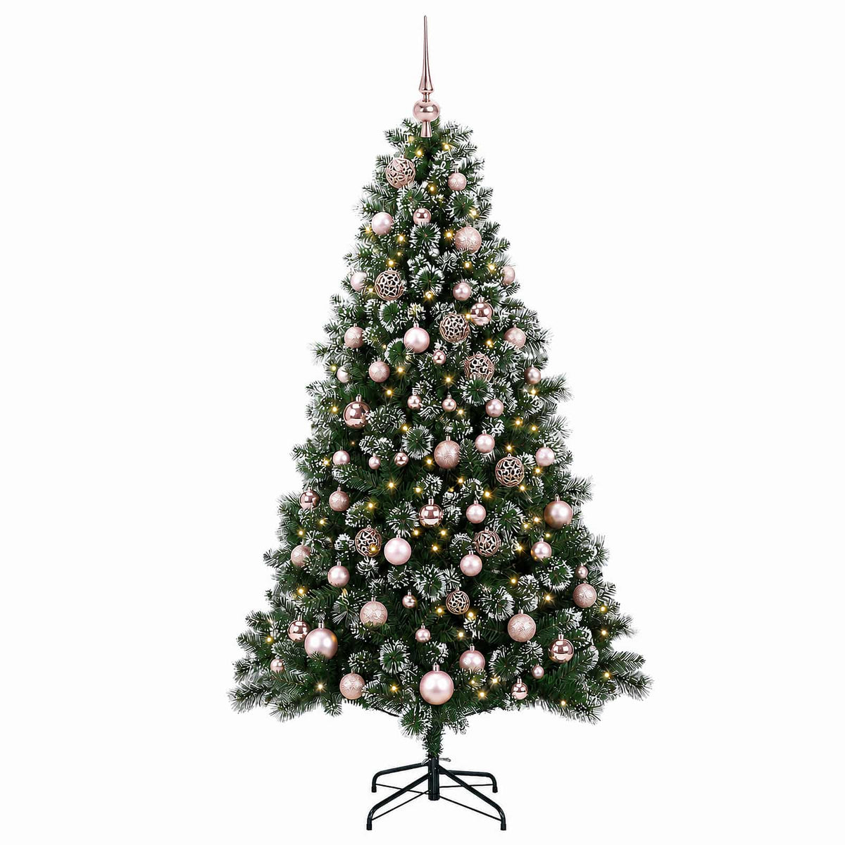 Artificial Christmas Tree with Bauble 210 cm 300 LEDs