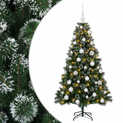 Artificial Christmas Tree with Bauble 120 cm 150 LEDs