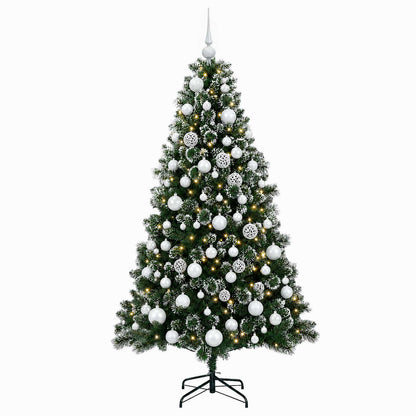 Artificial Christmas Tree with Bauble 210 cm 300 LEDs