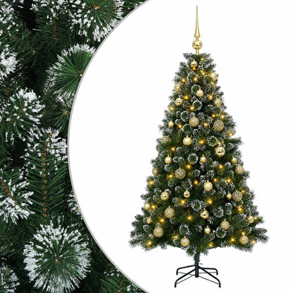 Artificial Christmas Tree with Bauble 120 cm 150 LEDs