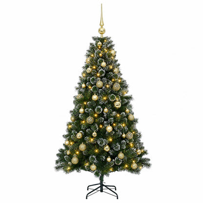 Artificial Christmas Tree with Bauble 120 cm 150 LEDs