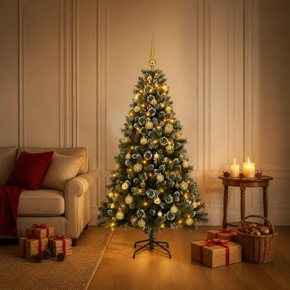 Artificial Christmas Tree with Bauble 120 cm 150 LEDs