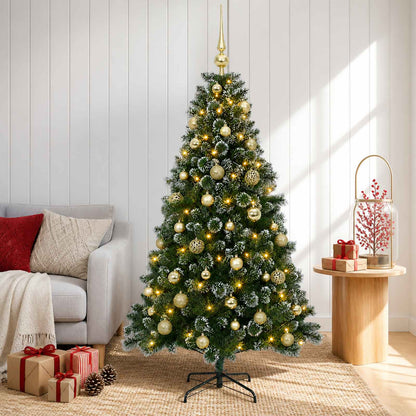 Artificial Christmas Tree with Bauble 120 cm 150 LEDs