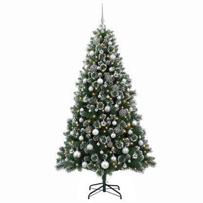 Artificial Christmas Tree with Bauble 210 cm 300 LEDs