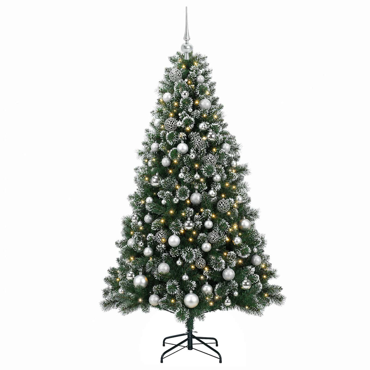 Artificial Christmas Tree with Bauble 240 cm 300 LEDs