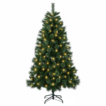 Artificial Christmas Tree 210 cm 300 LEDs Warm White