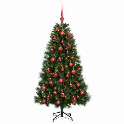 Artificial Christmas Tree with Bauble 120 cm 150 LEDs