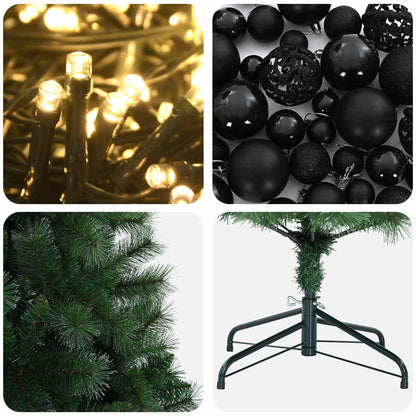 Artificial Christmas Tree with Bauble 150 cm 150 LEDs
