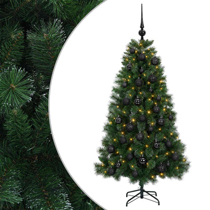 Artificial Christmas Tree with Bauble 150 cm 150 LEDs