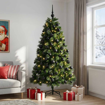 Artificial Christmas Tree with Bauble 240 cm 300 LEDs