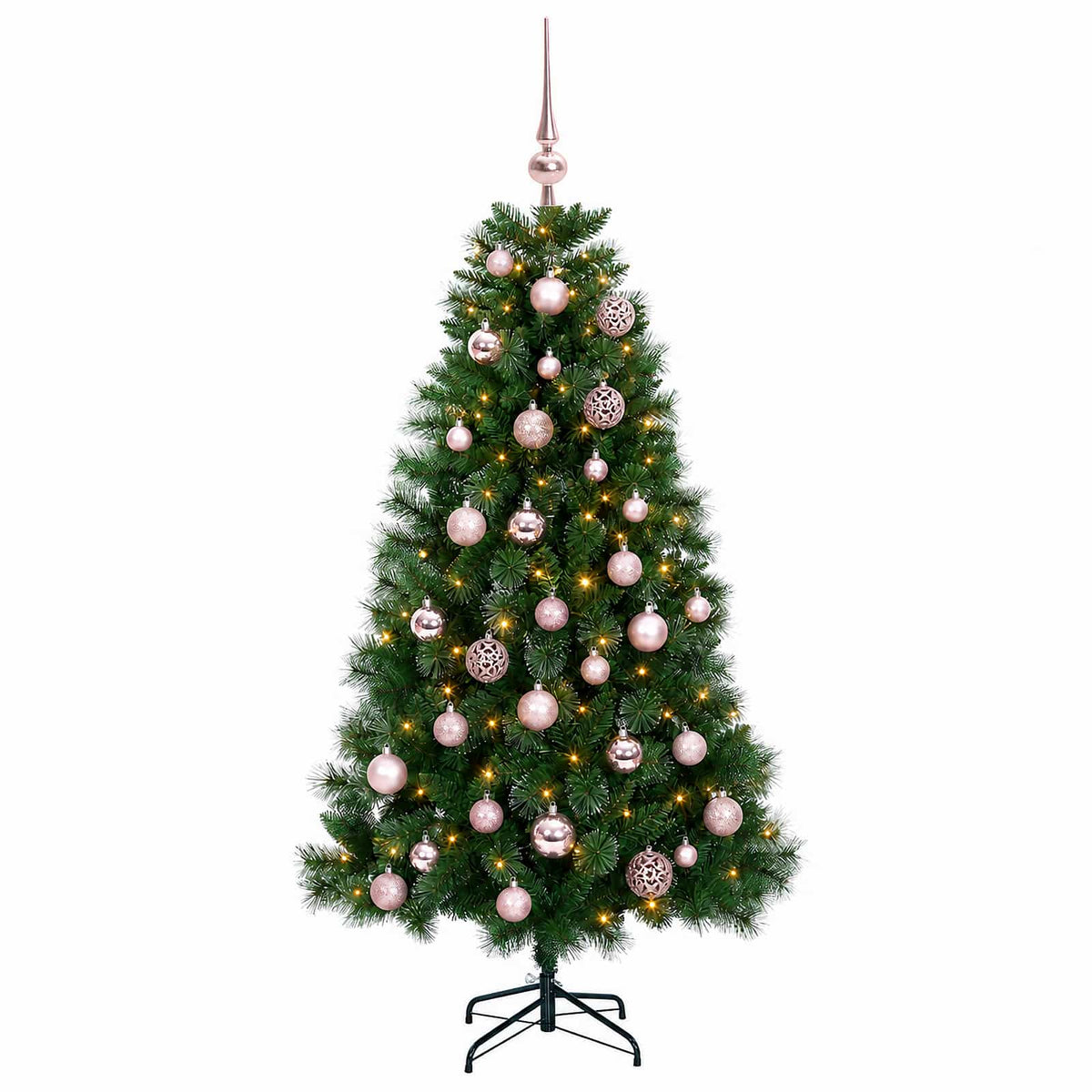 Artificial Christmas Tree with Bauble 120 cm 150 LEDs