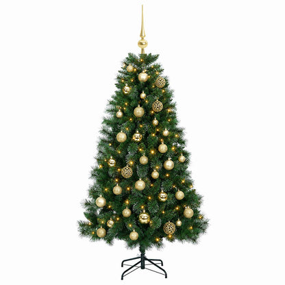 Artificial Christmas Tree with Bauble 120 cm 150 LEDs