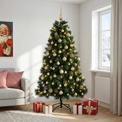 Artificial Christmas Tree with Bauble 240 cm 300 LEDs