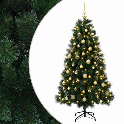Artificial Christmas Tree with Bauble 240 cm 300 LEDs