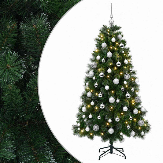 Artificial Christmas Tree with Bauble 210 cm 300 LEDs