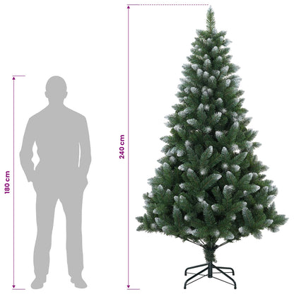 Artificial Christmas Tree 240 cm 300 LEDs Warm White