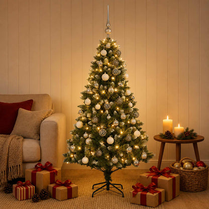 Artificial Christmas Tree with Bauble 120 cm 150 LEDs