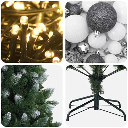 Artificial Christmas Tree with Bauble 180 cm 300 LEDs