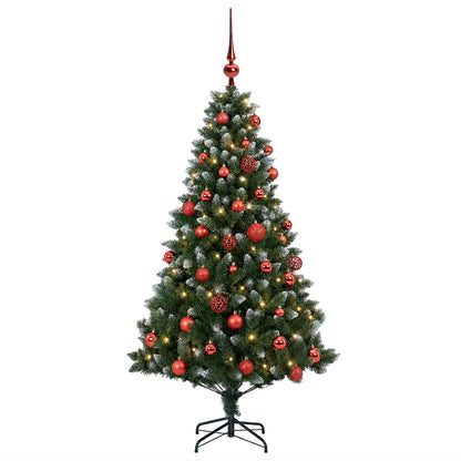 Artificial Christmas Tree with Bauble 150 cm 150 LEDs